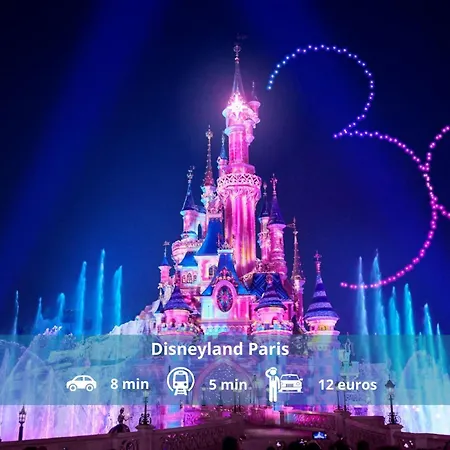 Le Moana, 2pers 5min Disneyland Paris Apartment *